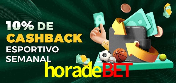 10% de bônus de cashback na horadebet